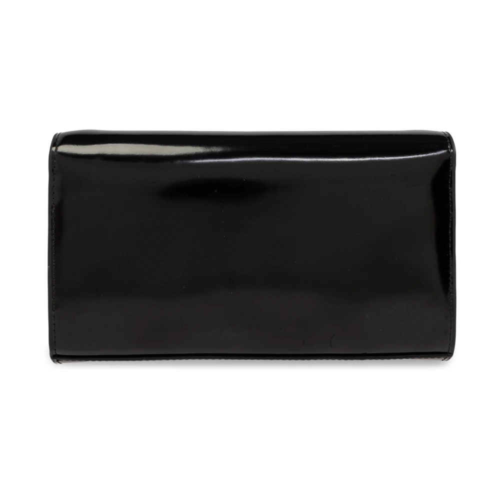Diesel Portemonnee aan de 1DR riem Black Dames