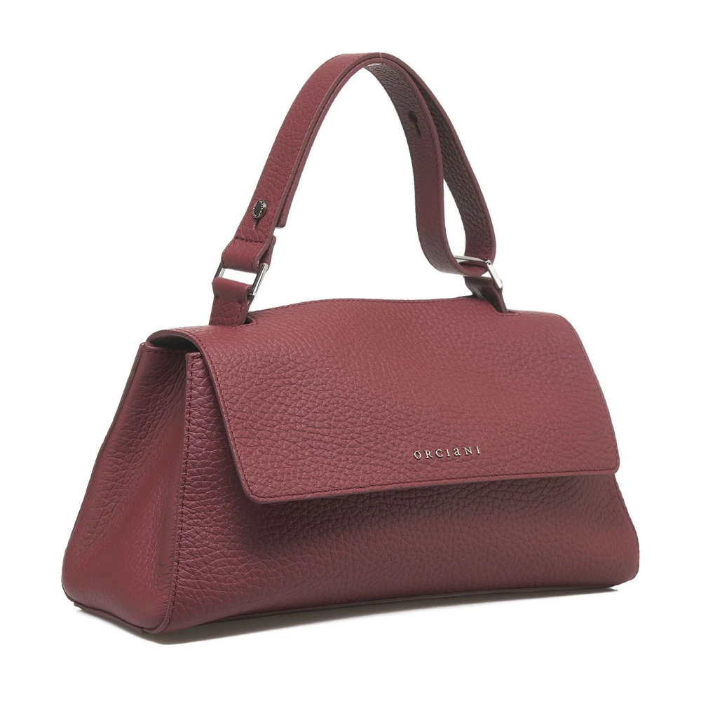 Orciani Rode Schoudertas Longuette Sense Red Dames