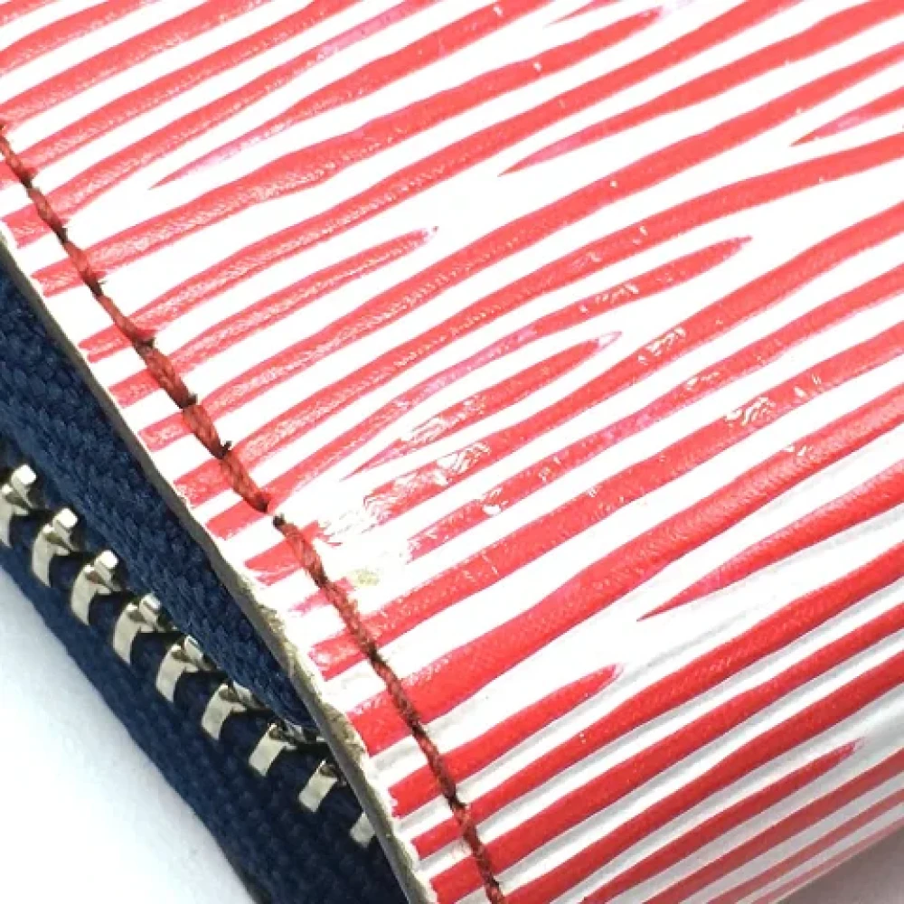 Louis Vuitton Vintage Pre-owned Leather wallets Red Dames