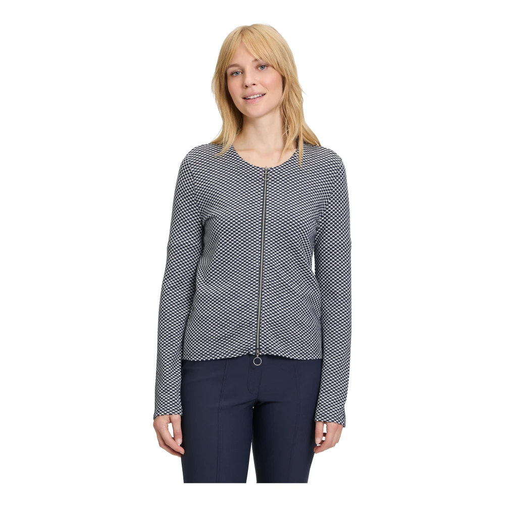 Betty Barclay Gestructureerde Shirtjas Blue Dames