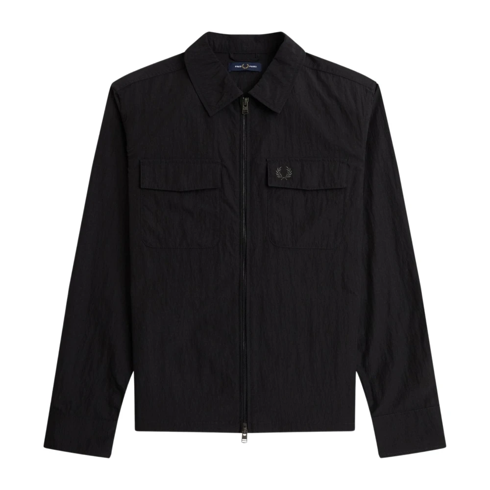 Herre Zip Overshirt Jakke