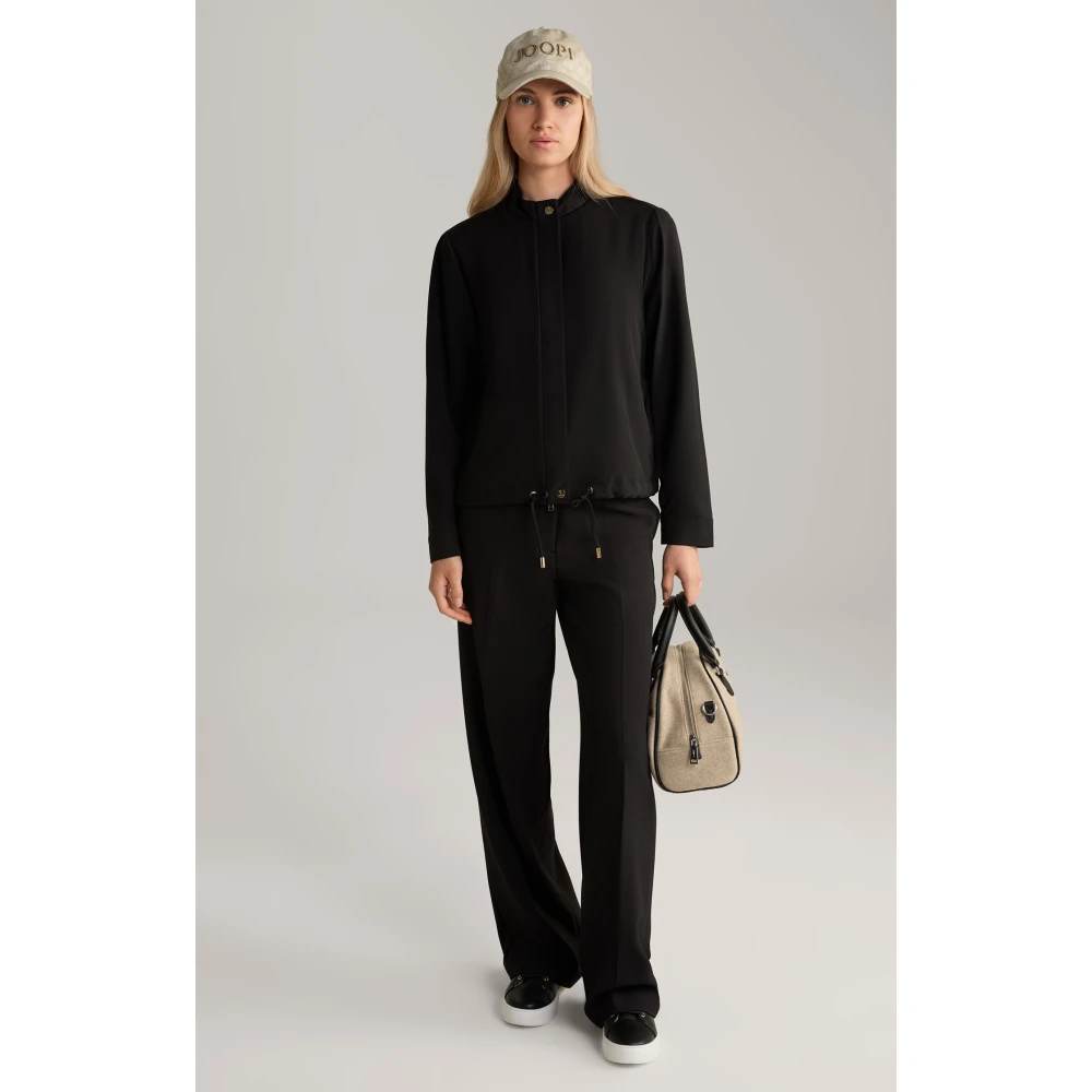 Joop! Zwarte damesblouse met verborgen sluiting Black Dames