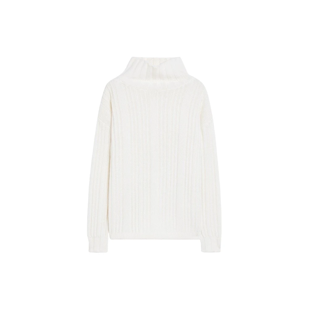 Max Mara Luxe Winterbreisel Vitalba Sweater White Dames