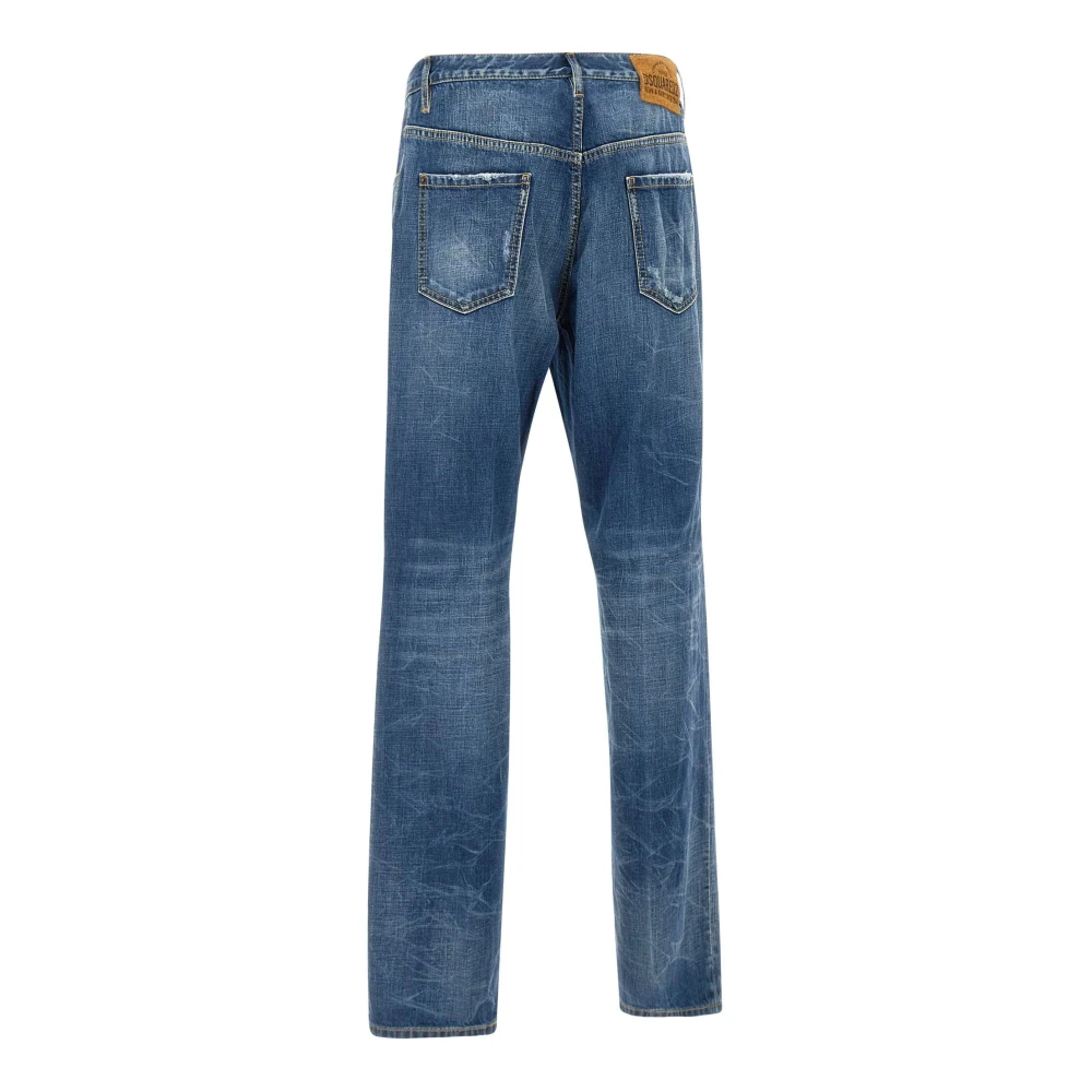 Dsquared2 Stijlvolle Jeans voor Mannen Blue Heren