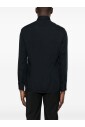 blauwe-button-up-overhemd-cutaway-kraag