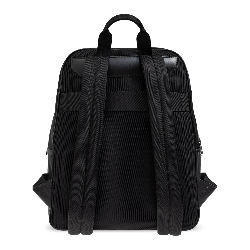 Bally Rugzak met bedrukt logo Black Heren