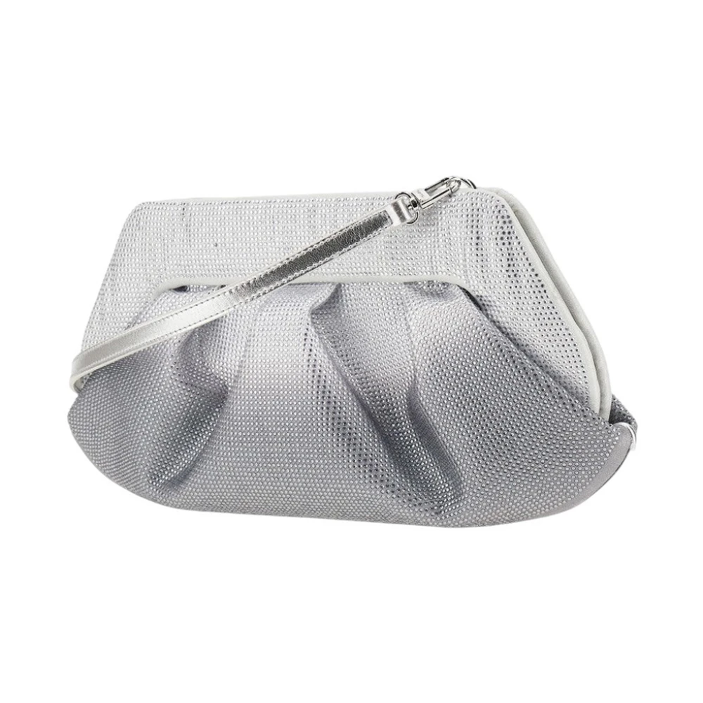 THEMOIRè Zilveren Schoudertas Eco-Friendly Glamour Gray Dames