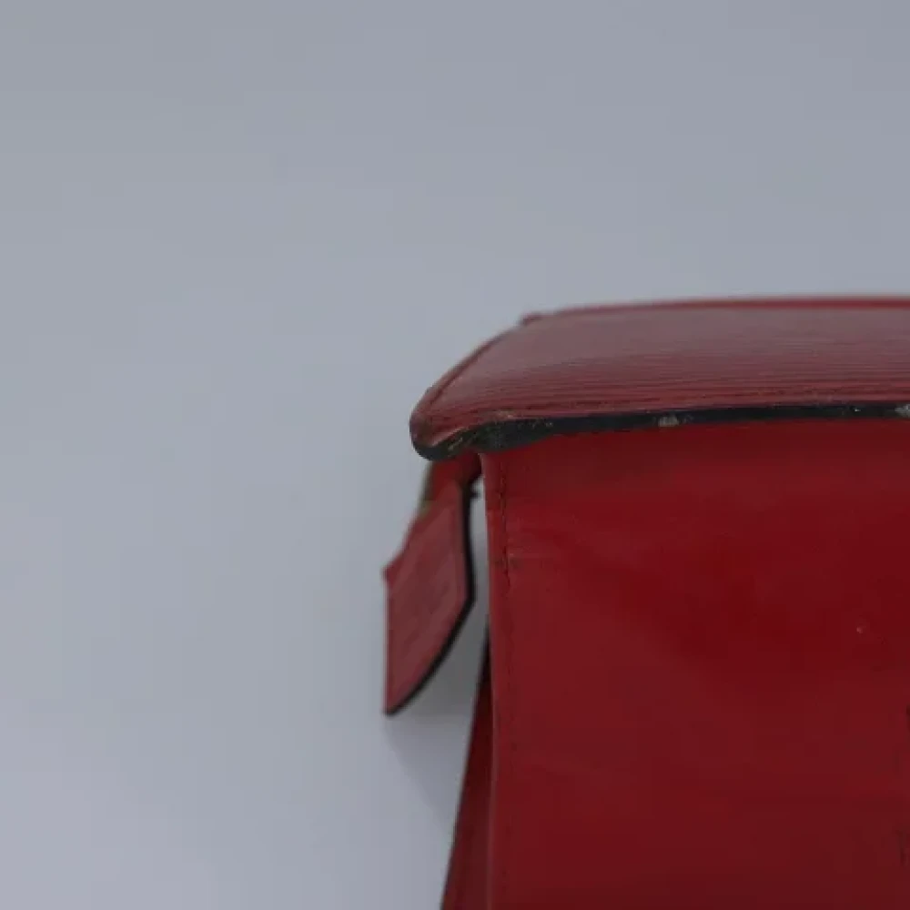 Louis Vuitton Vintage Pre-owned Leather clutches Red Dames