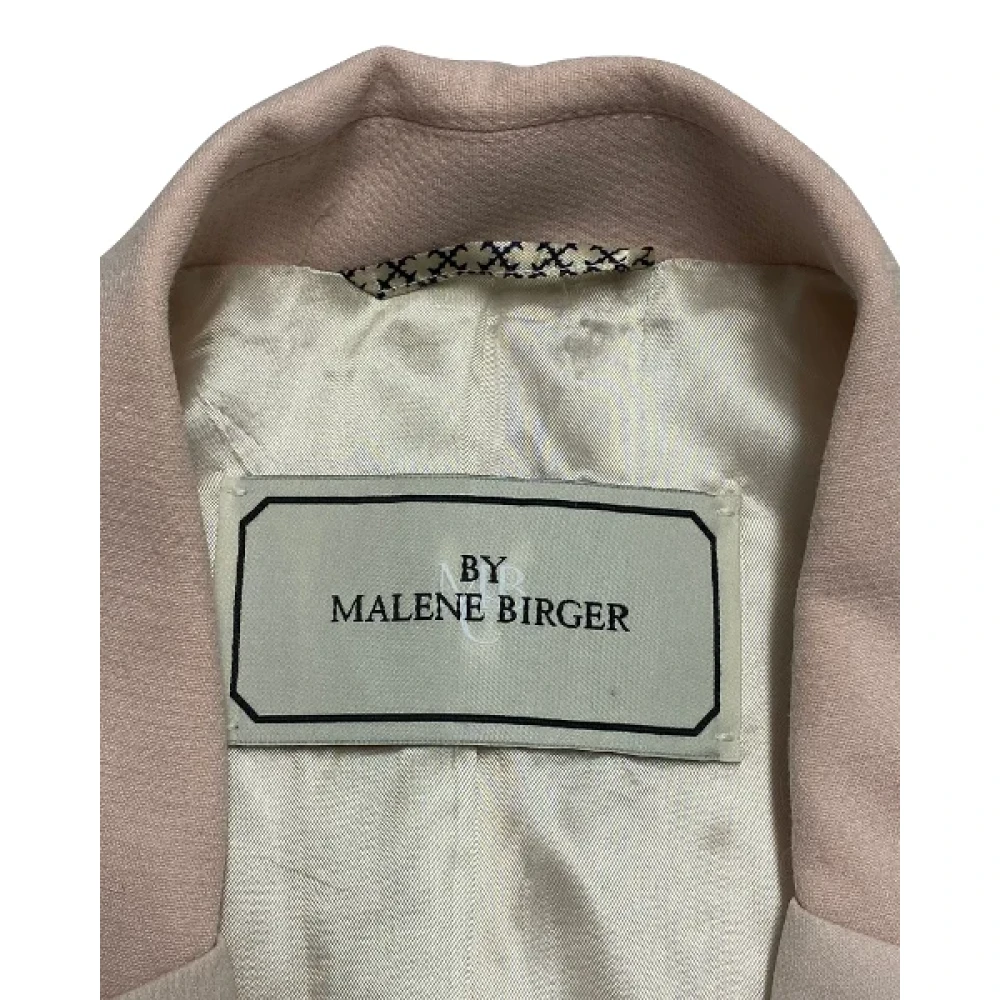 By Malene Birger Pre-owned Polyester outerwear By Herenne Birger Pre-owned Pink Dames