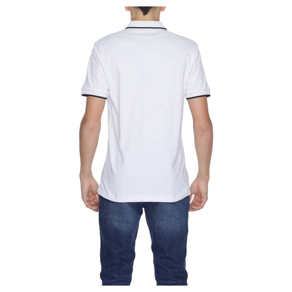 Hugo Boss Witte Polo Shirt voor Mannen White Heren