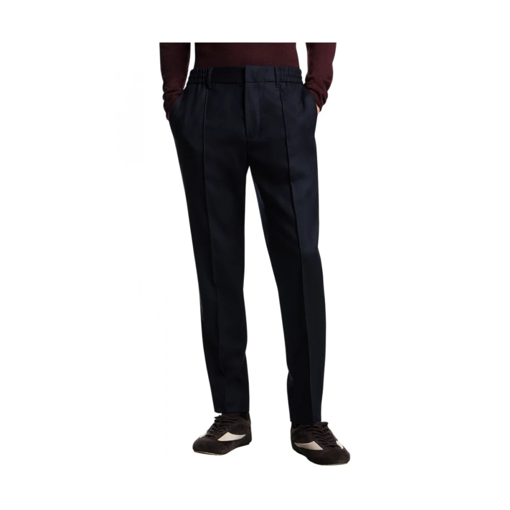 Emporio Armani Men's Blue Stylish Trousers - Suit Trousers - S - Trousers