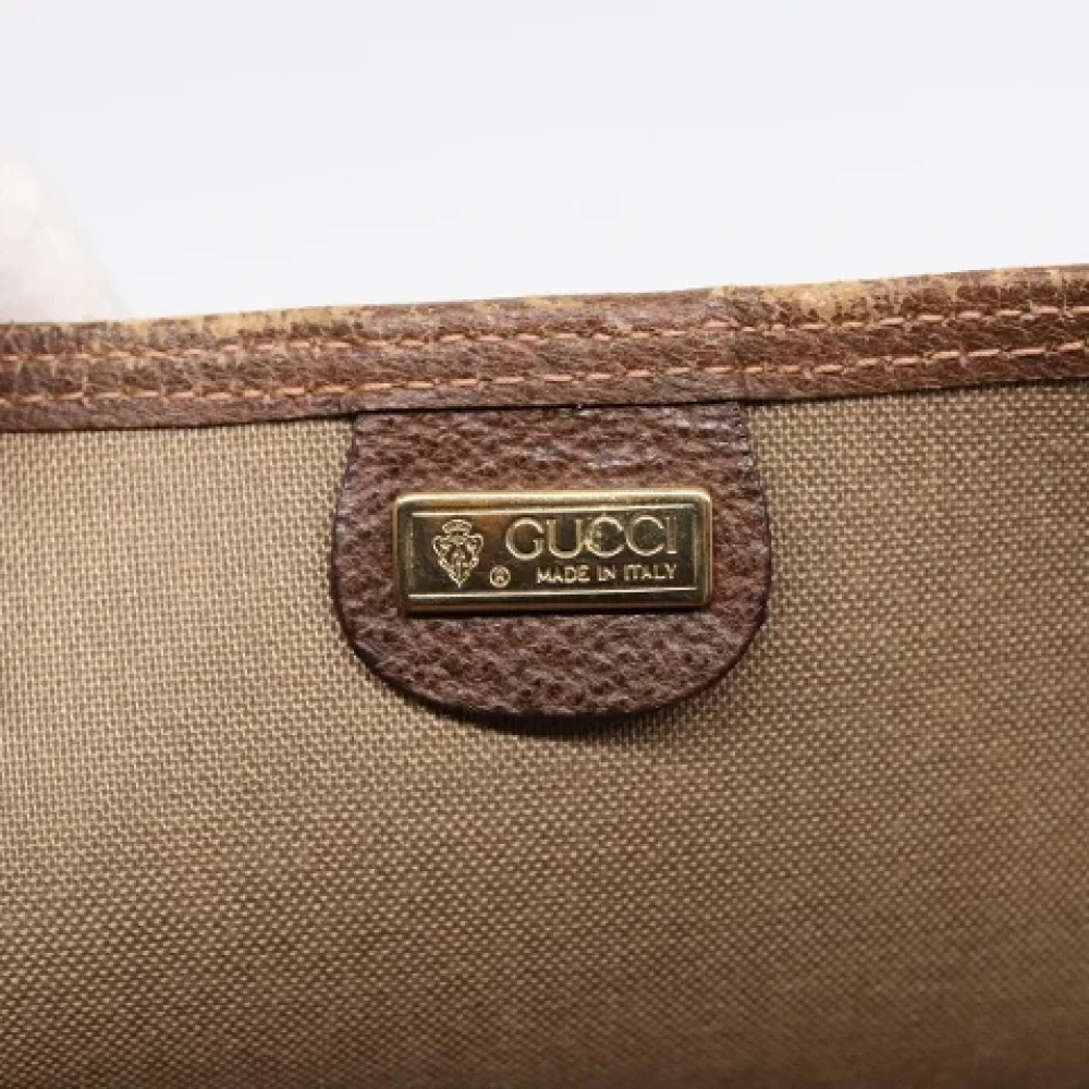 Gucci Vintage Pre-owned Canvas totes Beige Dames