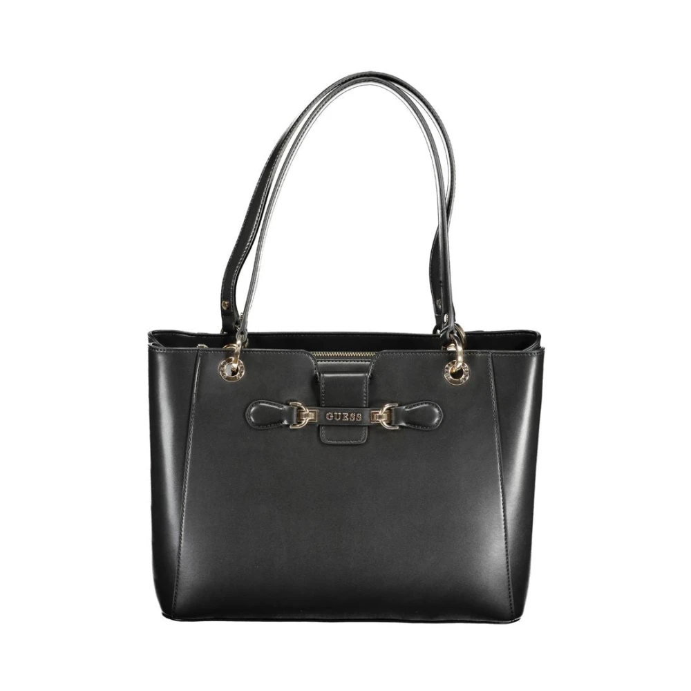 Guess Zwarte Polyethyleen Handtas Black Dames