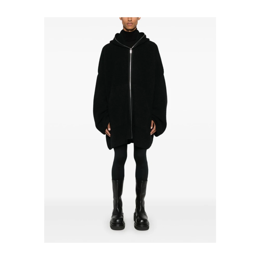 Rick Owens Gimp Over Cardigan Black Heren