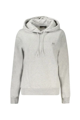 Grå Damtröja Hoodie