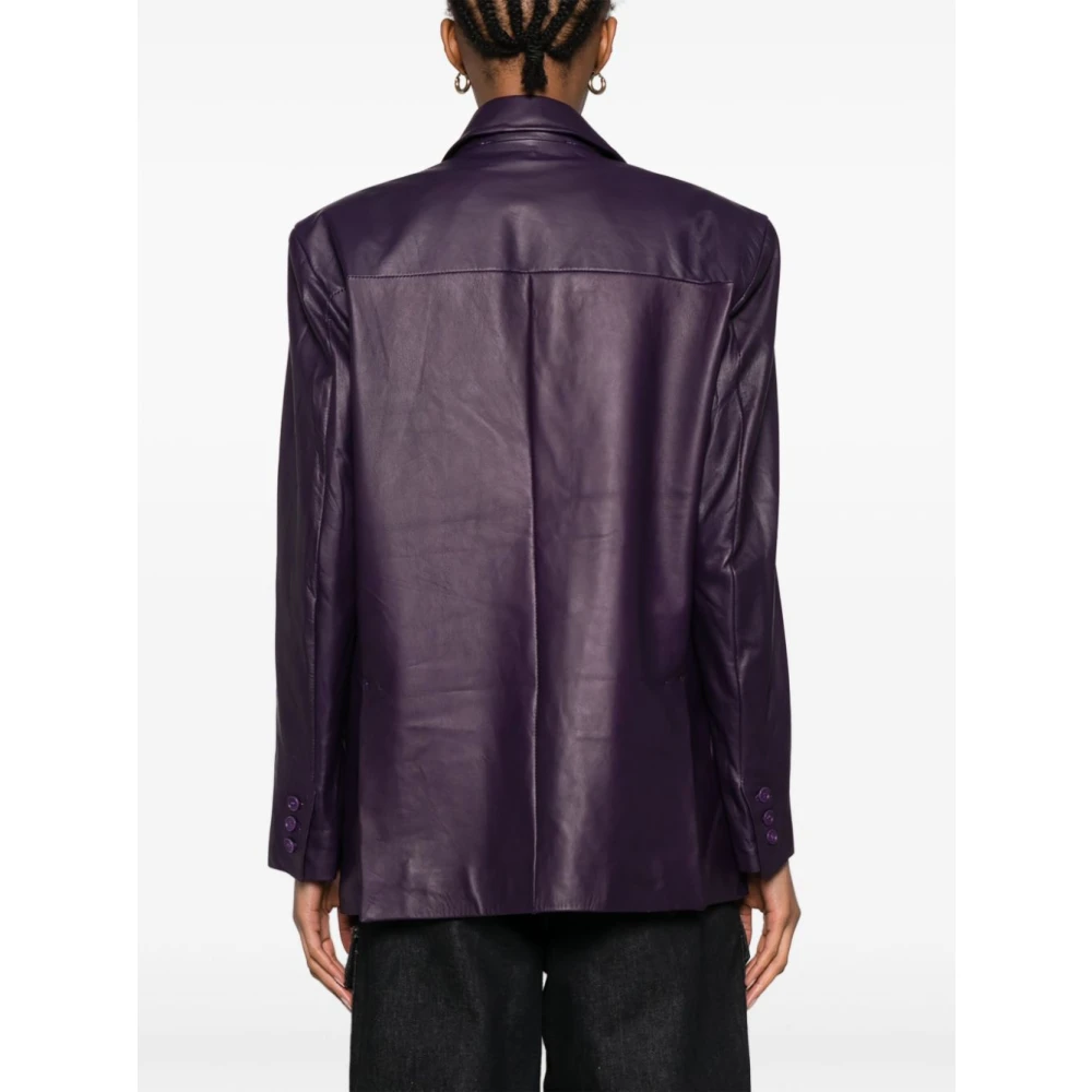 Salvatore Santoro Stijlvolle Jassen Collectie Purple Dames