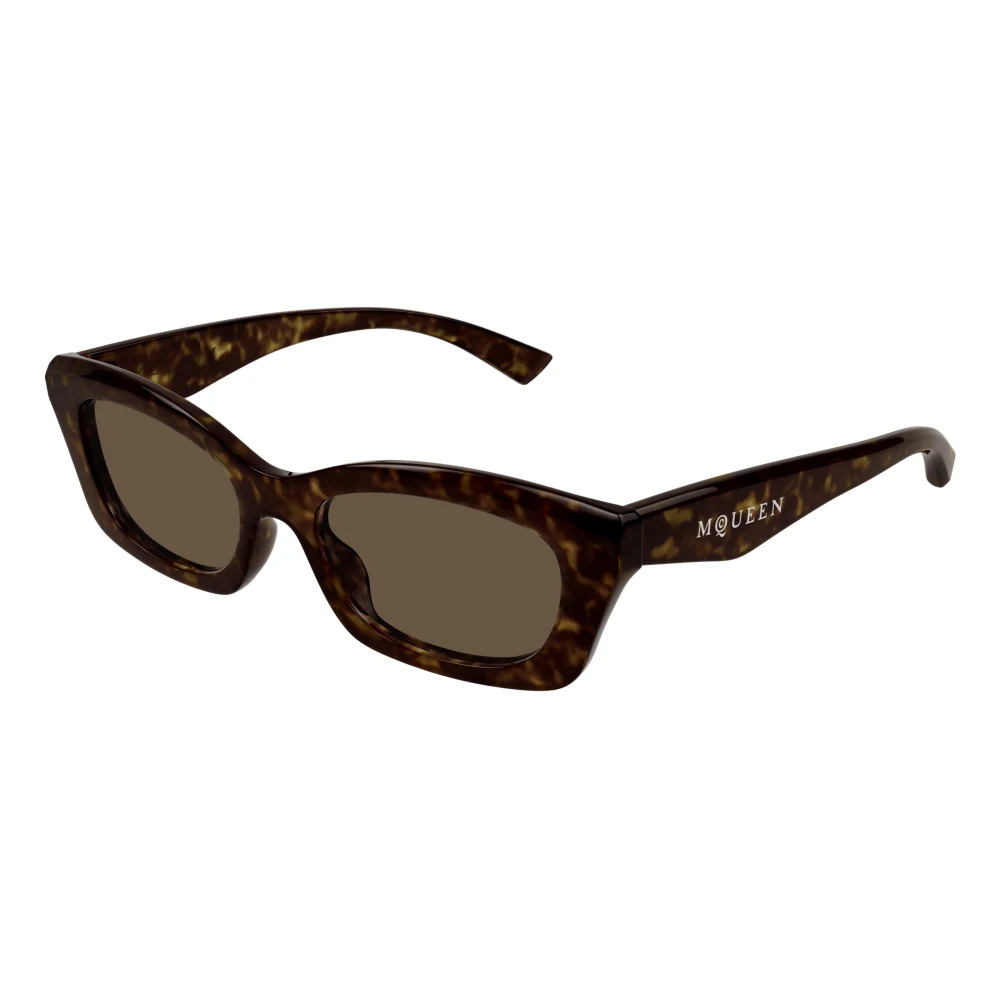 Alexander Mcqueen Women's Brown Sunglasses, 52 Mm, Stylish Sunglasses Am0474s