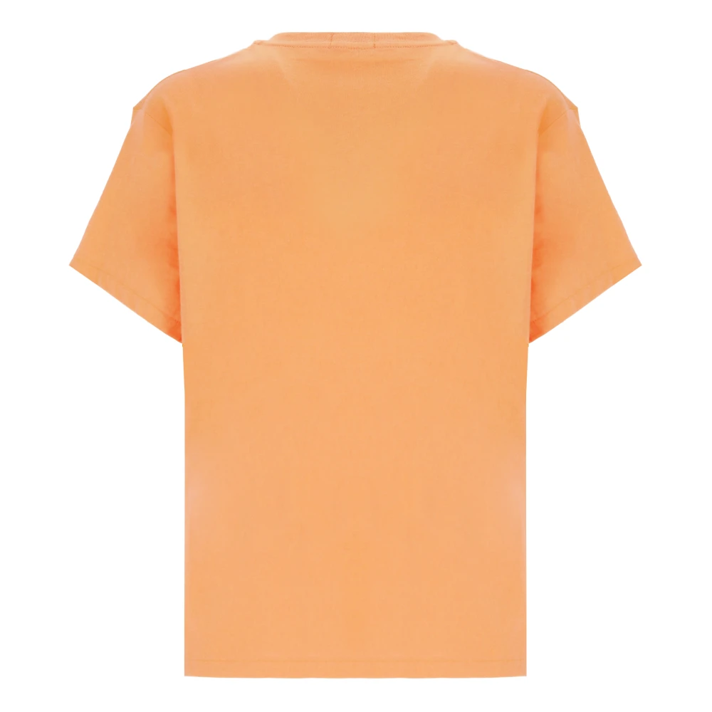 Ralph Lauren Katoenen T-shirt Orange Dames