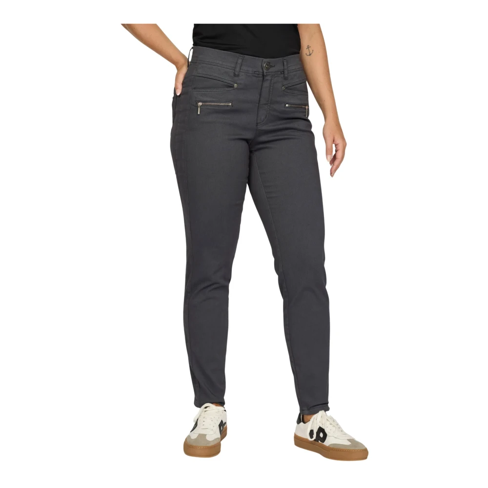 2-Biz Slim Fit Jeans Gray Dames