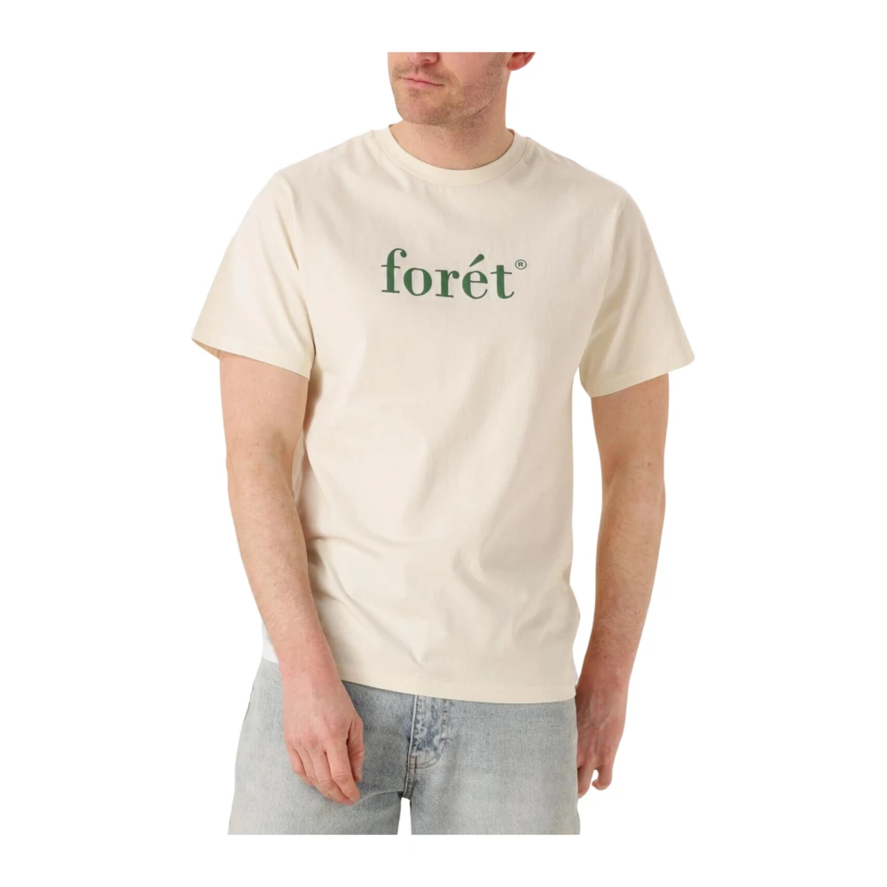Forét Heren Amber T-shirt Beige Heren