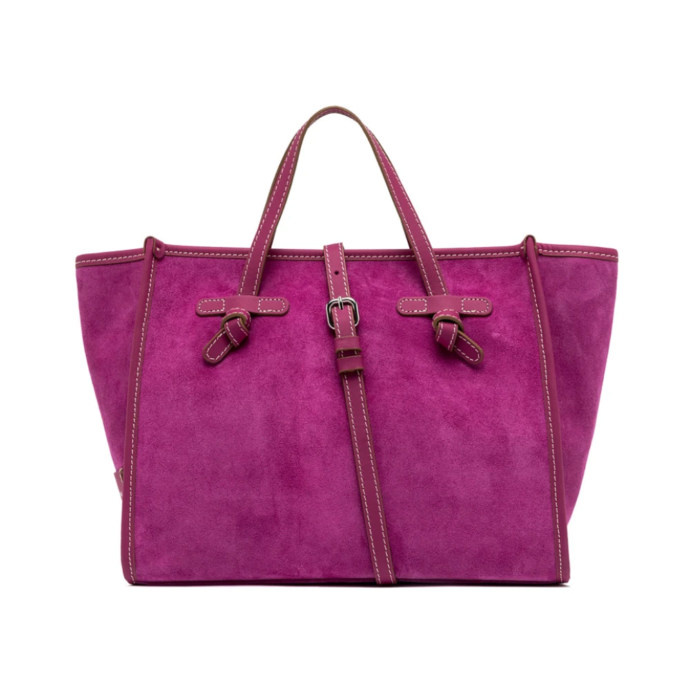 Gianni Chiarini Women's Purple Shopping Bags, One Size, Marcella Tote