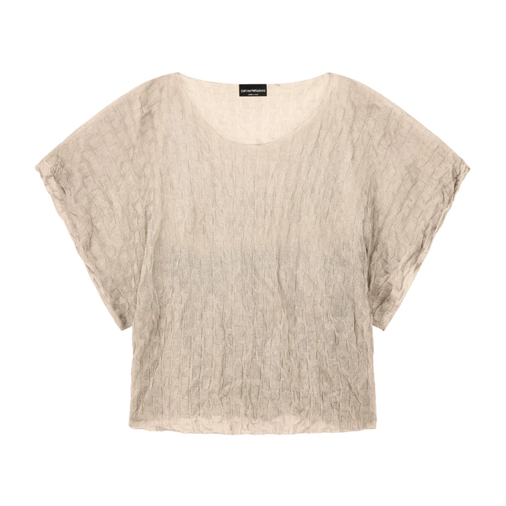 Emporio Armani Donna Beige Camicette M, New,