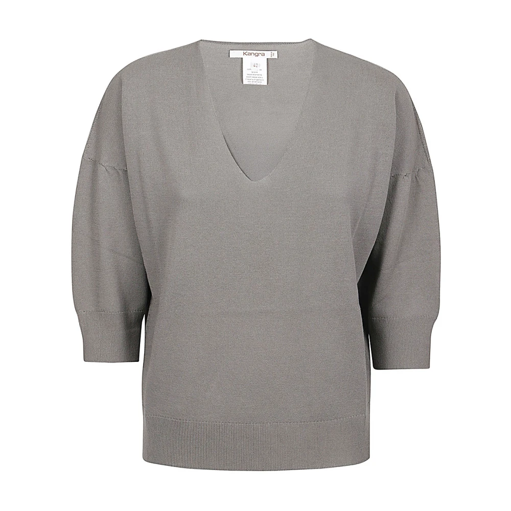 Knitwear > V-neck Knitwear - - Kangra - Modalova