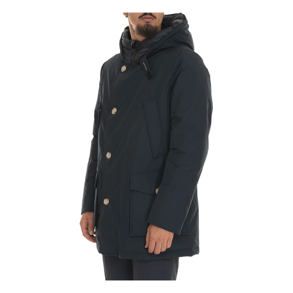 Woolrich Stijlvolle Jassen voor Alle Seizoenen Blue Heren