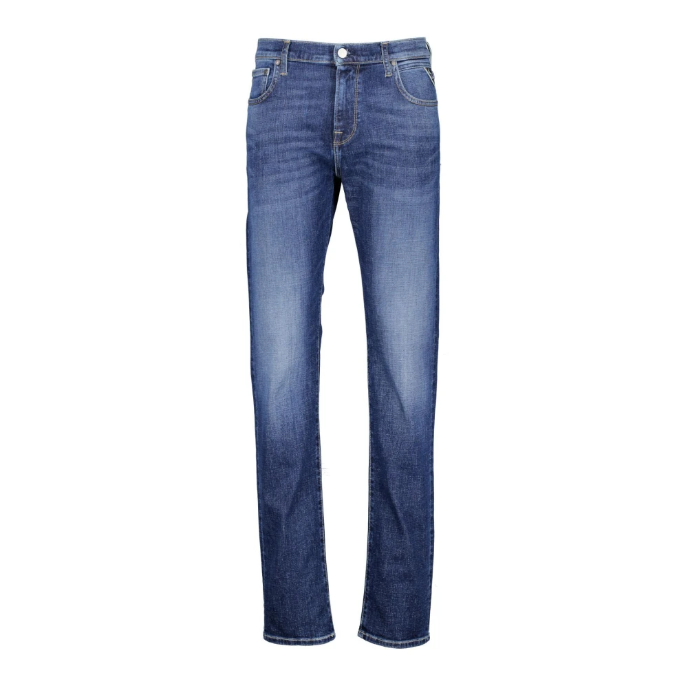 Replay Uomo Blu Jeans, W34 L34, New,