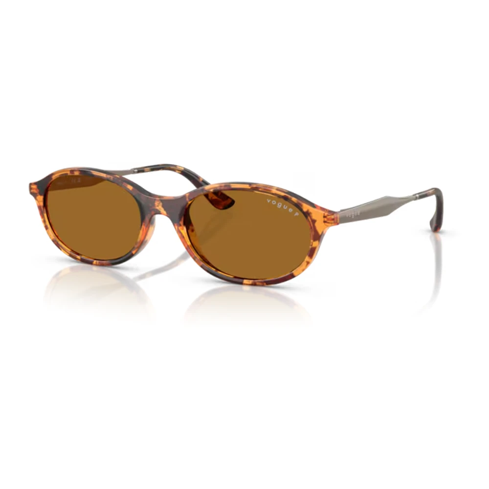 Vogue Women's Brown Stylish Sunglasses In Havana/Bronze Medium