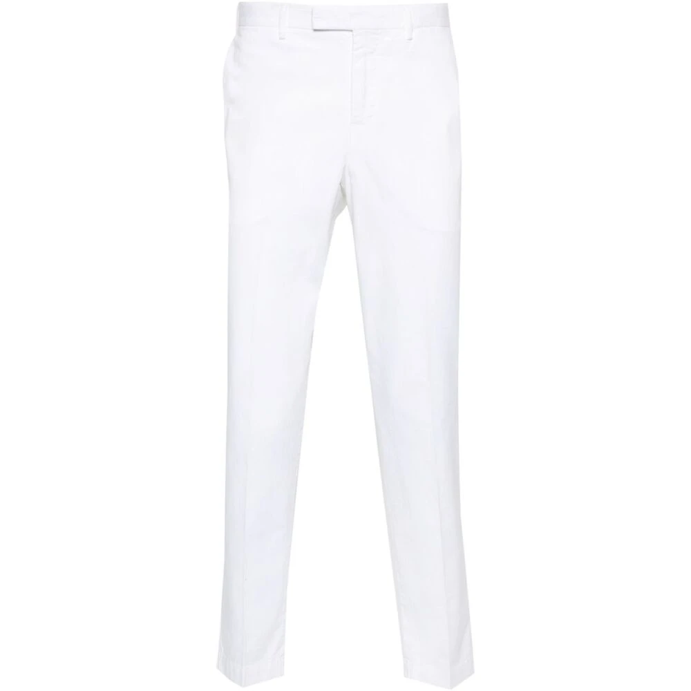 Pt01 Slim-fit Trousers White Heren