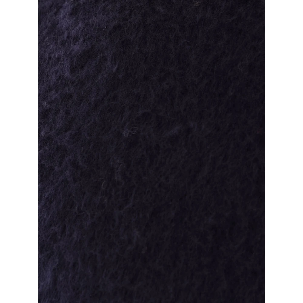 Roberto Collina Gezellig Gebreide Pullover Sweater Blue Heren