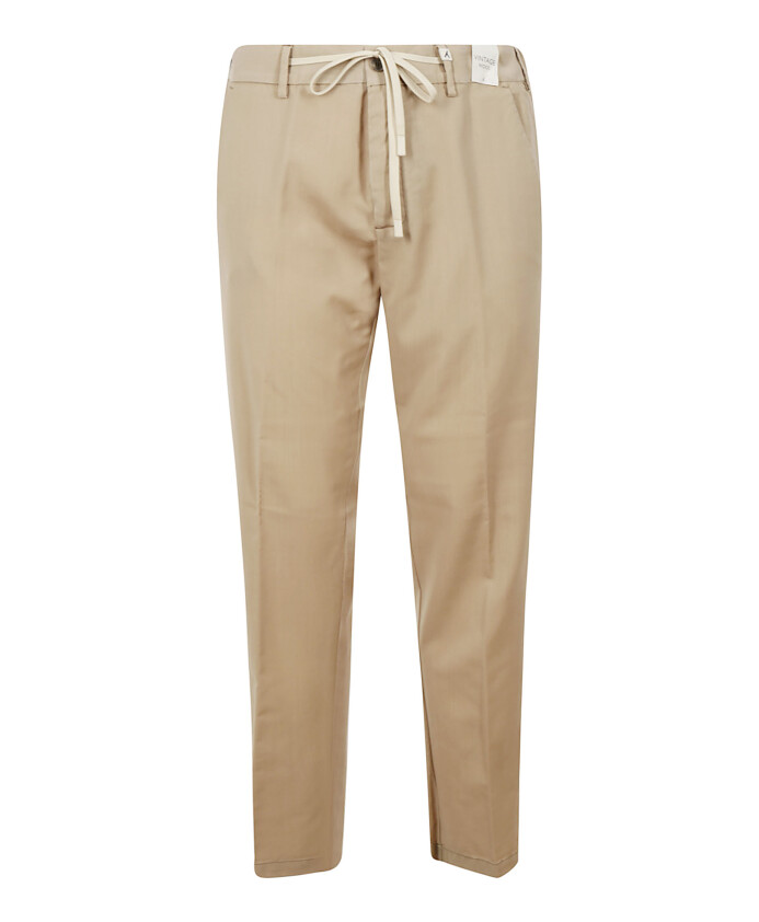 pantalon-beige-en-laine-a-cordon
