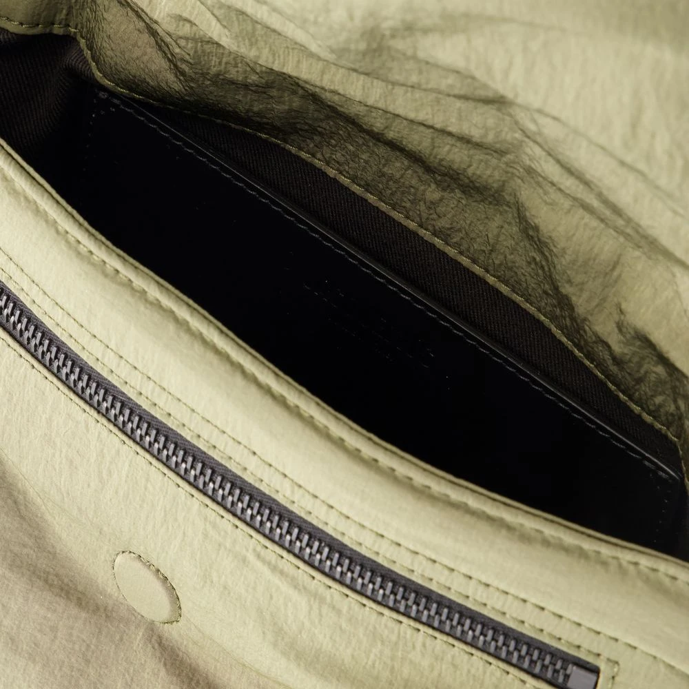 Jacquemus Khaki Katoen Crossbody Messenger Tas Green Heren