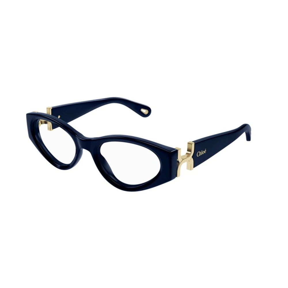 Chloé Women's Blue Glasses, 53 Mm, Ch0273o 004 Cat-Eye Frame