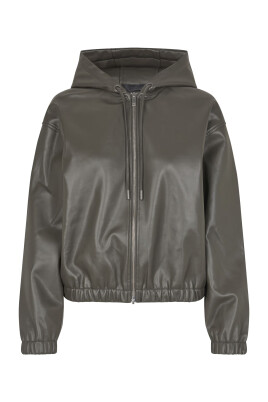 grey-leather-hoodie-with-zipper-closure