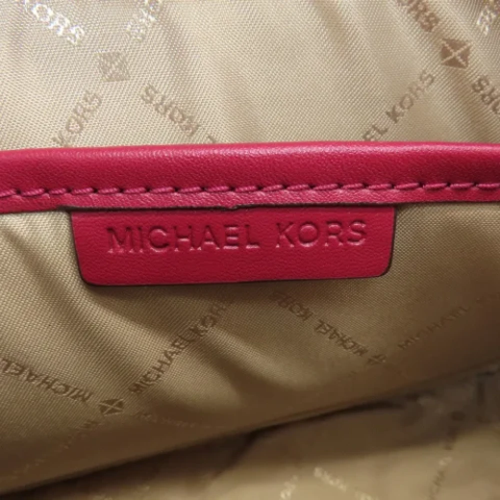 Michael Kors Pre-owned Plastic shoulder-bags Pink Dames