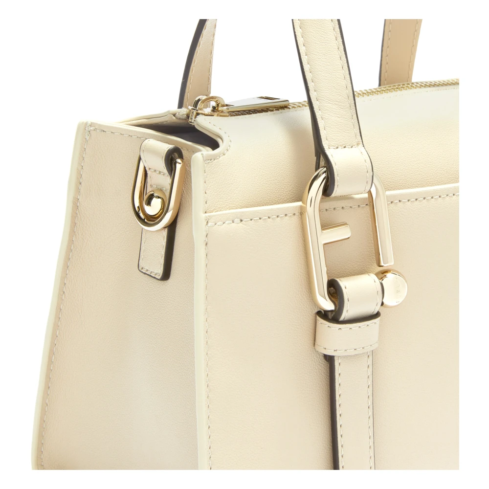 Furla Nuvola Boston Tas Beige Dames