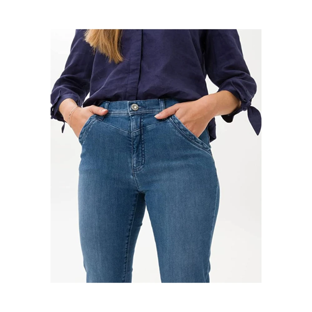 BRAX Comfortabele Stijl Mary Broek Blue Dames