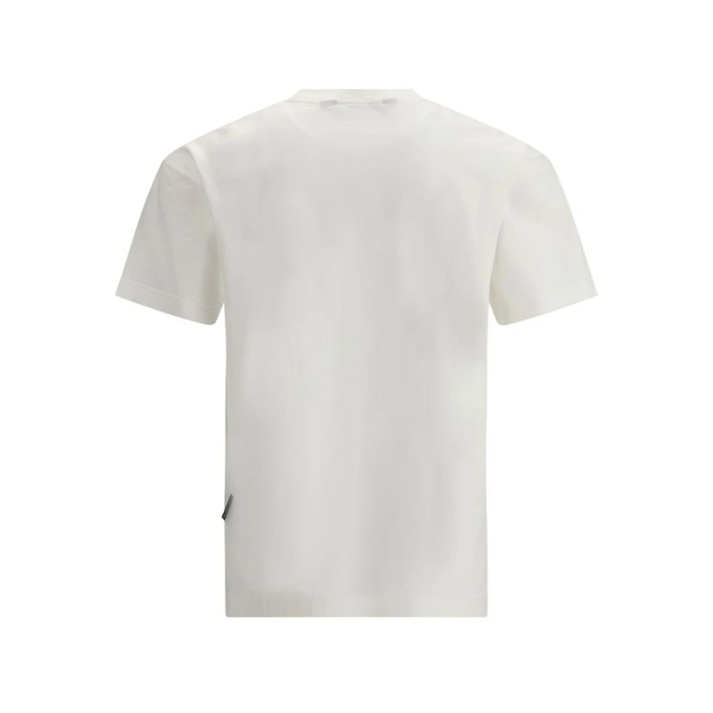 Palm Angels Kristal Pin Up T-Shirt White Heren
