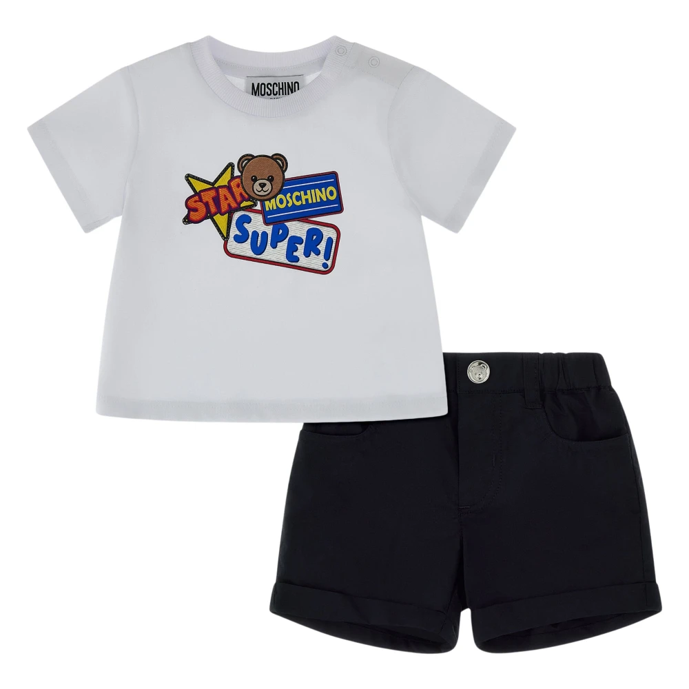Moschino Boys Multicolor Superstar Teddy Short Set - Kids Sets - 6 M - Kids