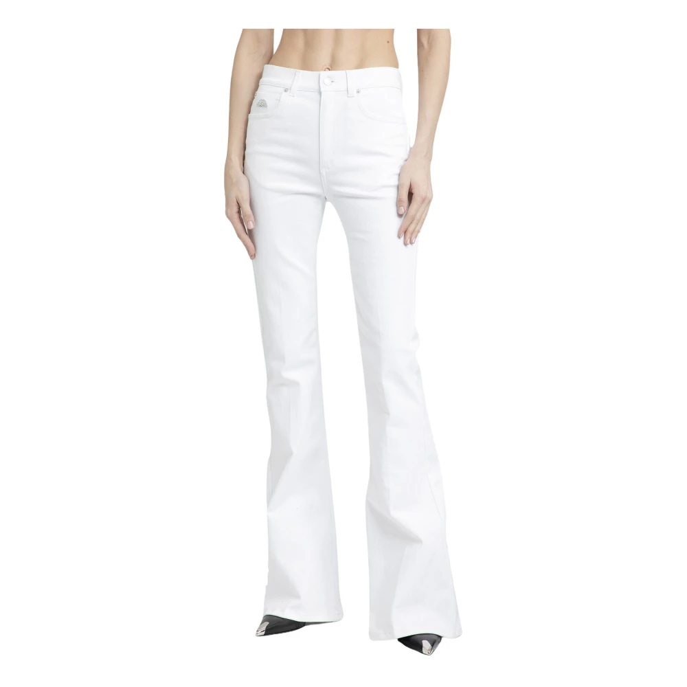 Alexander mcqueen Witte katoenen denim jeans White Dames
