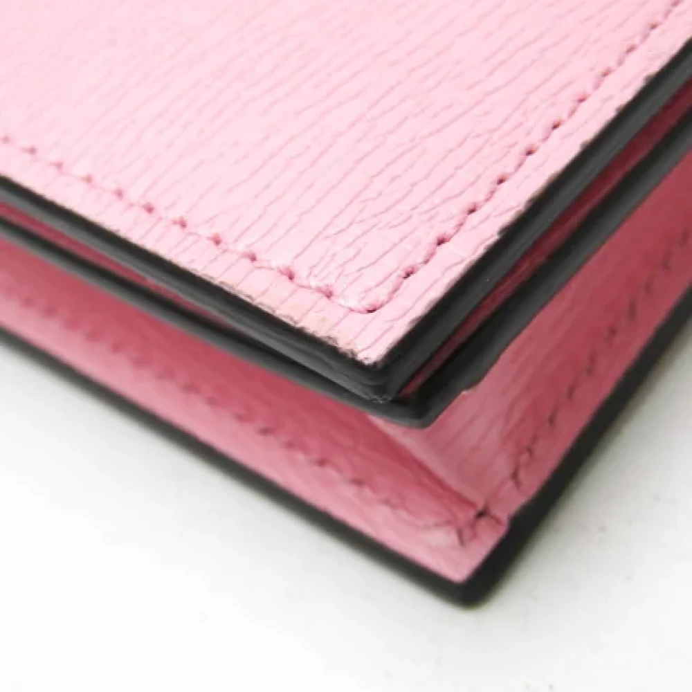 Gucci Vintage Pre-owned Leather wallets Pink Dames