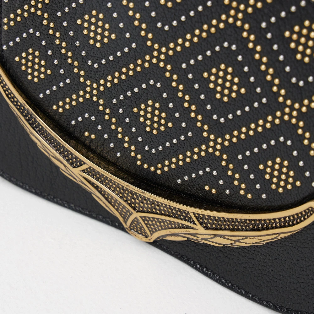 Roberto Cavalli Schoudertas Black Dames