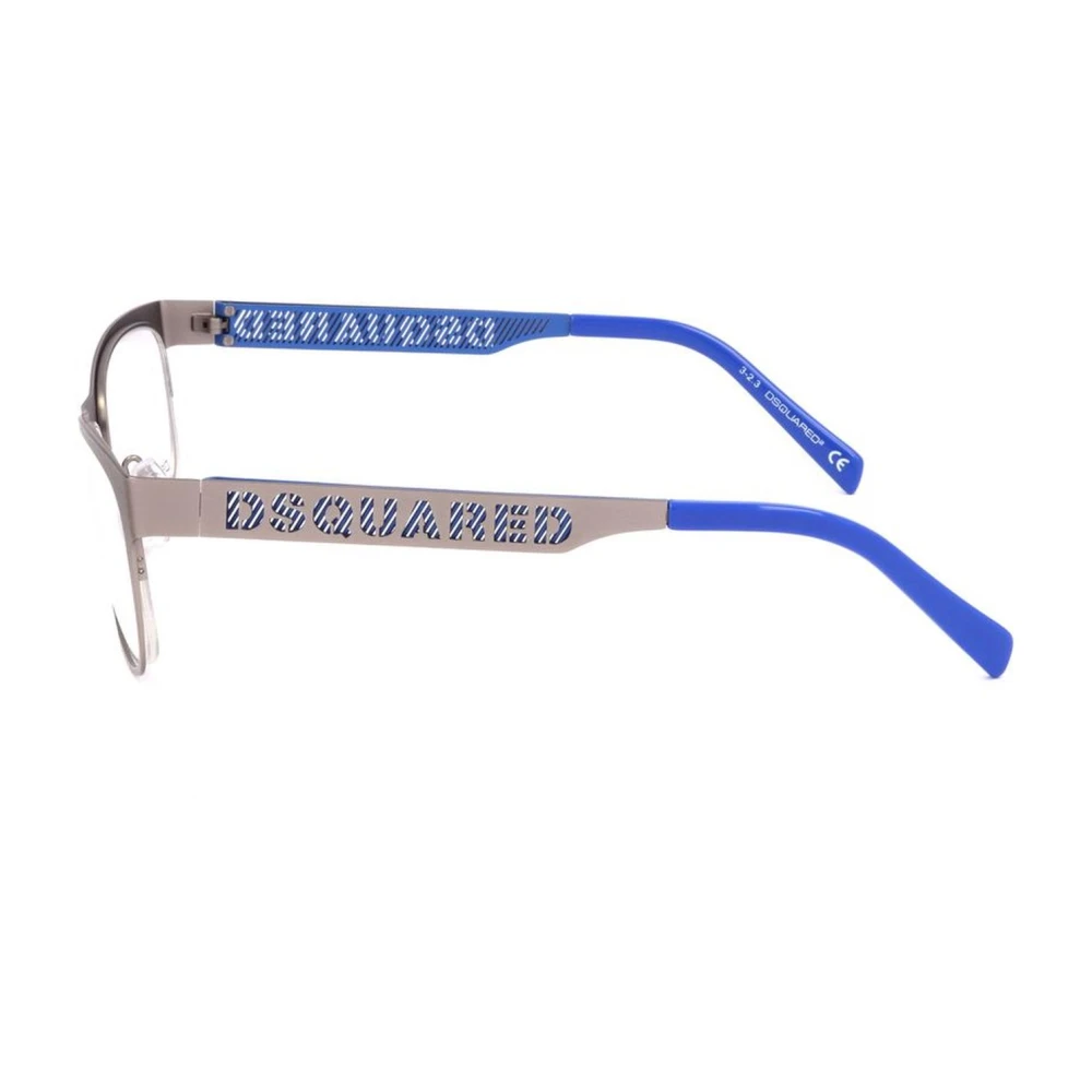 Dsquared2 Zilveren Metalen Frame Horloge Gray Heren