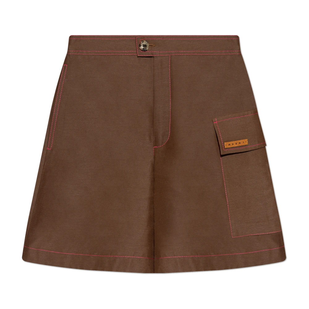 Marni Damen Braun Shorts, Sgröße: