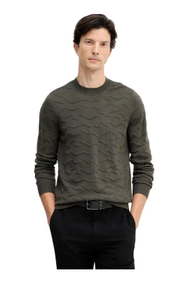 Wavy Texture Sweater