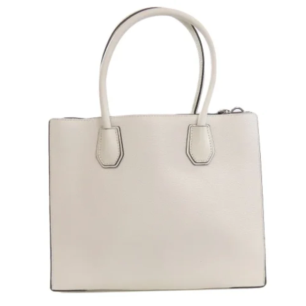 Michael Kors Pre-owned Leather shoulder-bags White Dames