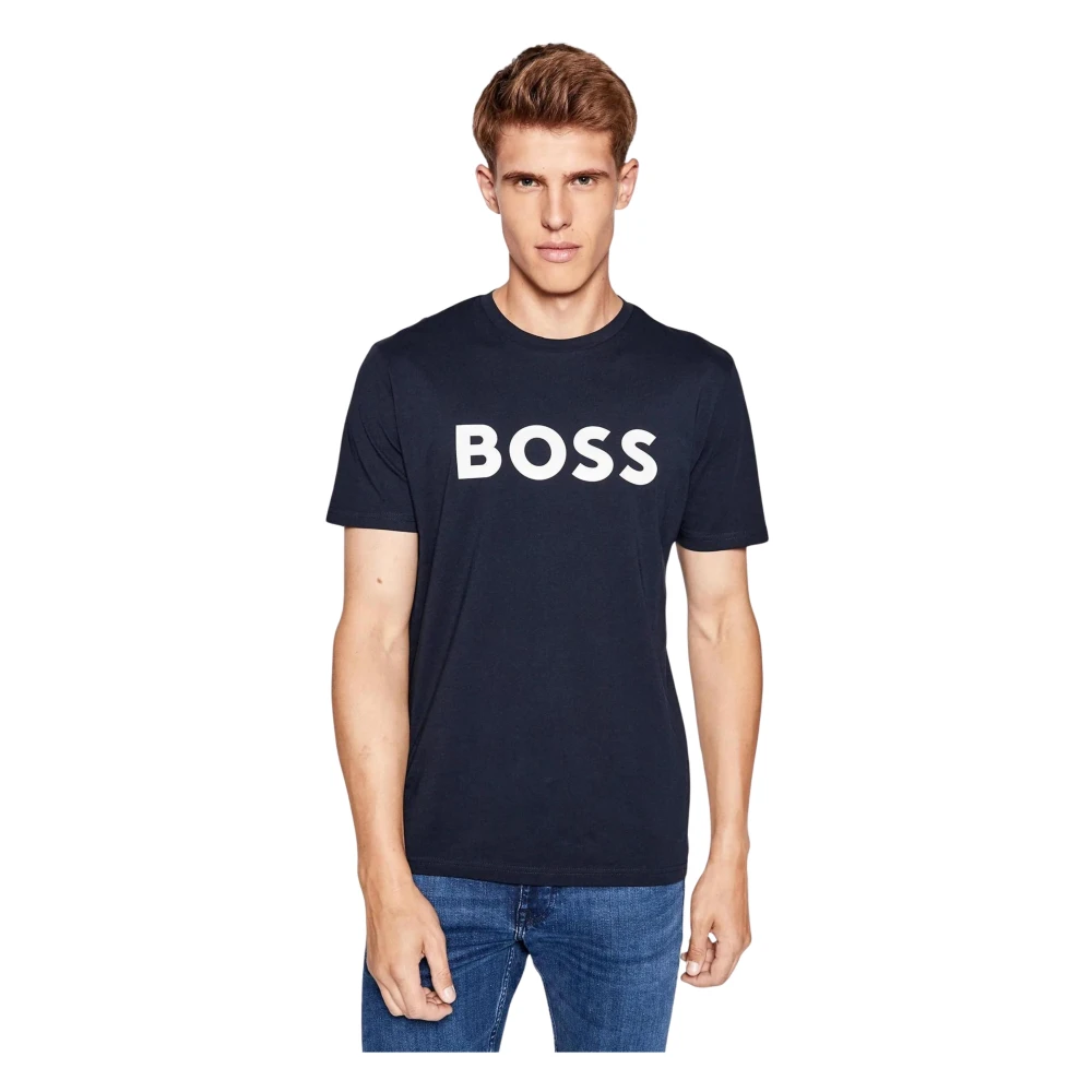 Hugo - Tops > T-Shirts - Blue - Hugo - Modalova