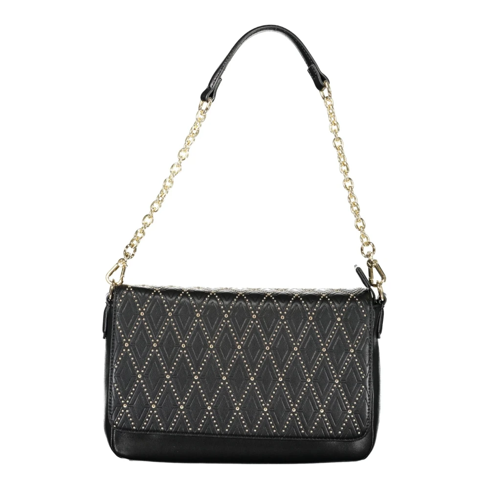Valentino By Mario Valentino Women's Black Shoulder Bag With Chain Strap